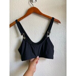 reebees black buckle sexy bikini set size L